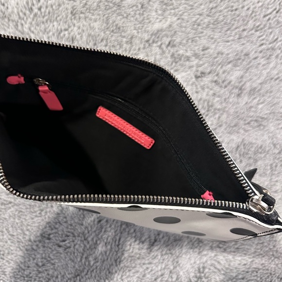 Polka Dot clutch wristlet from Banana Republic / never used! - Picture 2 of 6